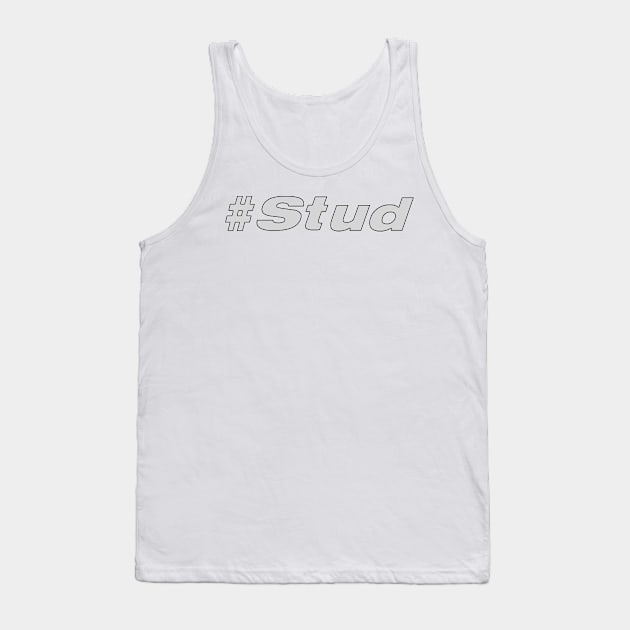 Hashtag Stud Tank Top by artbydesign